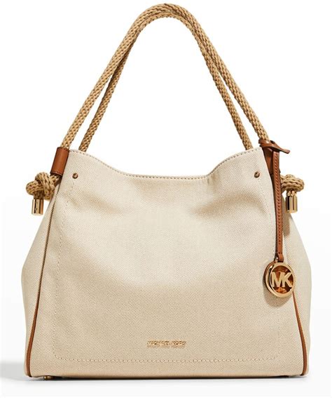 michael kors bag isla|isla large canvas tote bag.